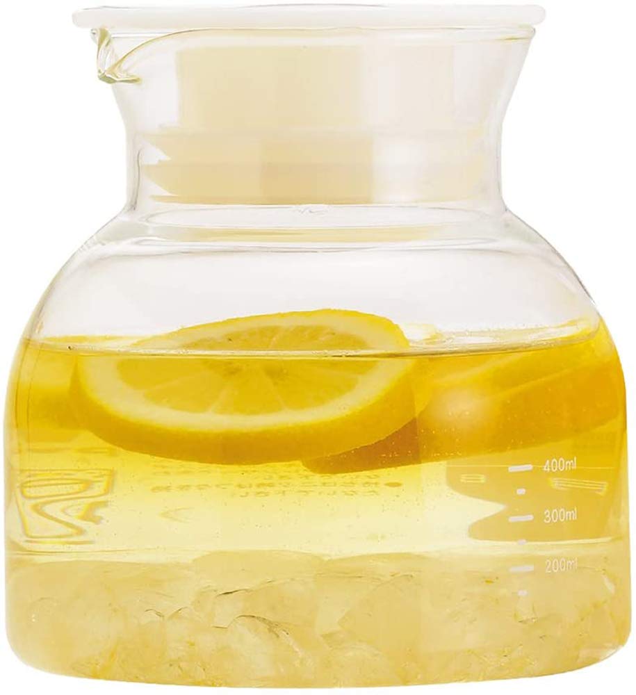 iwaki Heat-Resistant Glass Storage Container, Microwave Fruit Sour, 750ml, KT7313-W