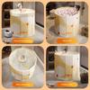 Round Enlarged Foldable Bath Tub Full Body Bath Bucket Portable Portable Bathtub  Household