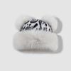 Korean Style Bear Ears Plush Hat Warm Cap Mink Fur Fisherman Hat Fluffy Warm Hat  Autumn and Winter