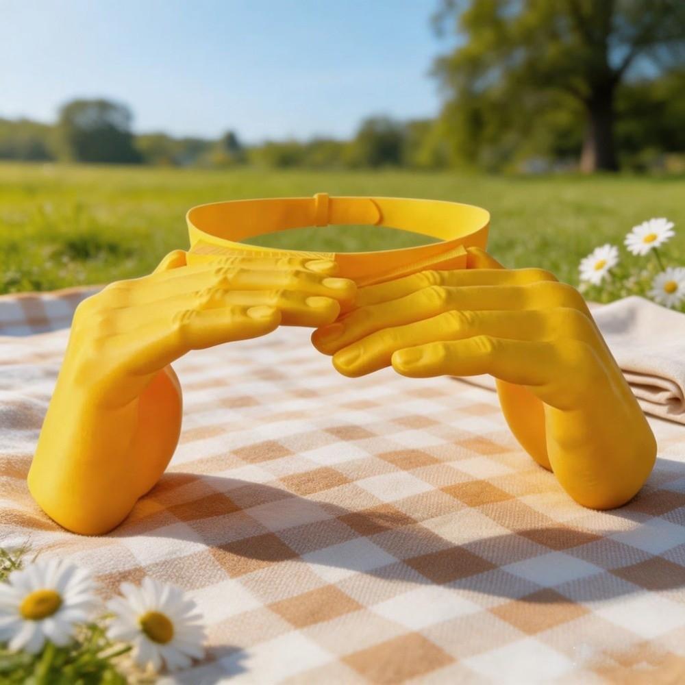 Summer Hand Shape Hat Adjustable Sunshade Creative 3D Palm Sun Hat Beach Party