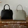 VITAFELICE Damen-Handtasche aus echtem Leder mit Rundum-Reißverschluss (sib-20080n) (Dunkelgrau)