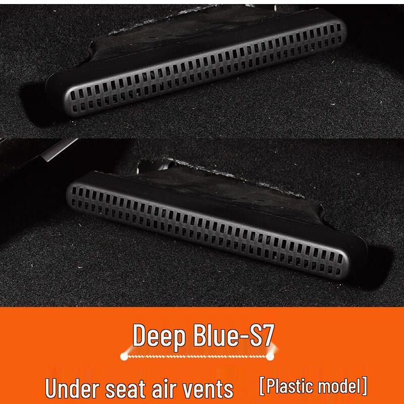 Dark Blue Rear Vent Protector and Seat Dust Cover