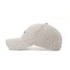 Plaid Cap Women's Spring Summer Letter Embroidered Baseball Cap Sunscreen Hat
