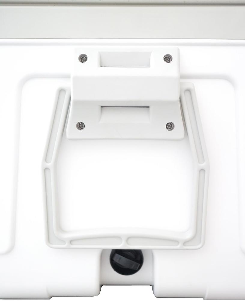 Hidekazu Cooler Box Duża chłodziarka rekreacyjna 75SDL Biała (SHU-WA)