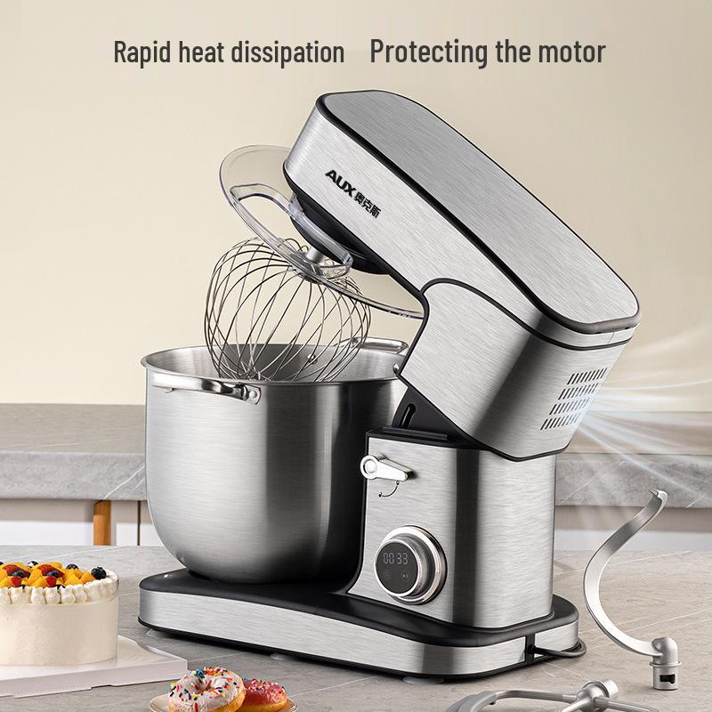 Oakes 16L Multifunctional Stand Mixer: Commercial Dough & Cream Whipping Blender for Custom Cake Toppings.