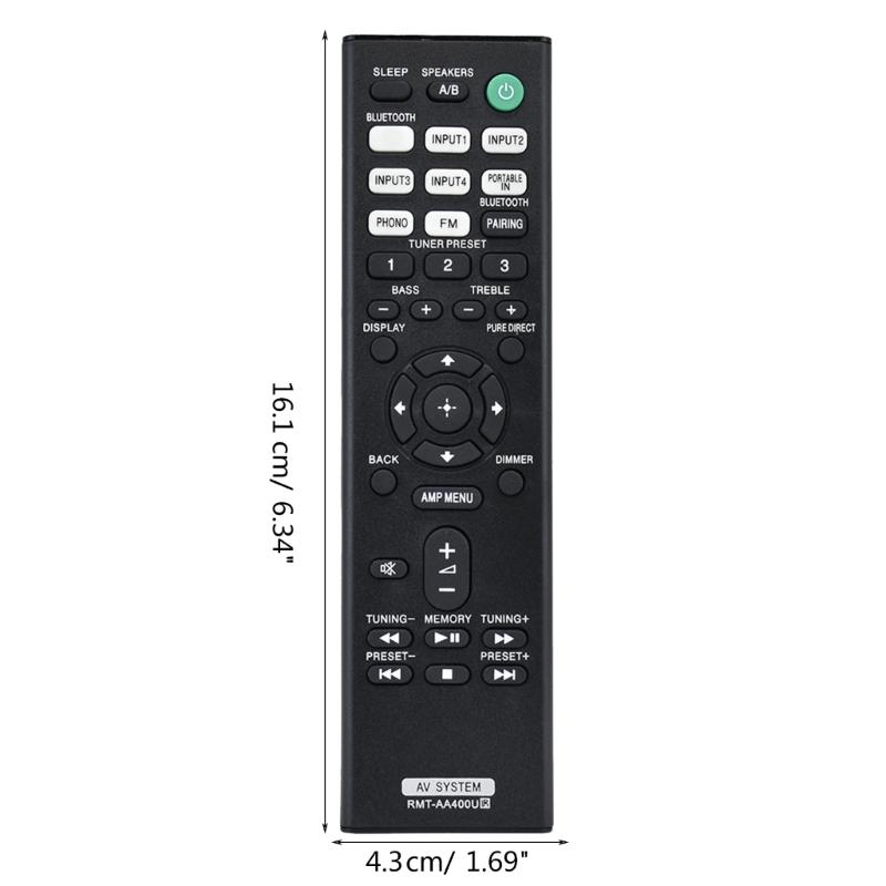 New RMT-AA400U Remote Control for STR-DH190 STR-DH590 STR-DH790 AV Television Remotes AV Home Theater Controller