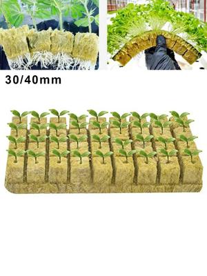 50Pcs Stonewool Grow Media Cubes Plant Cubes Soilless Substrate Block Garden Tool Accessory In Stock