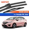 Für Honda Fit Jazz MK2 MK3 2009- 2010 2011 Scheibenwischer Vorne & Hinten Wischerblätter Windschutzscheibe Windschutzscheibe Fensterwischer 26"+14"+14\"