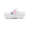 Crocs Classic Platform Clog EVA Pink Bud Bubble Classic Cloud Dopamine Girly Cute Gradient Hand-Painted Hole Shoes Women's White