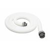 Tuyau - AIMOONSA - D 38 L 3,0 m - PVC - Blanc - Embout fileté 38 mm
