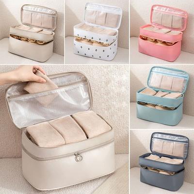 Dvouvrstvá úložná taška na kosmetiku Oxford Wash Storage taška Unisex taška na make-up Travel