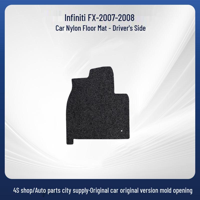 Infiniti FX 07-08 Nylon Velvet Floor Mats, Original Mold