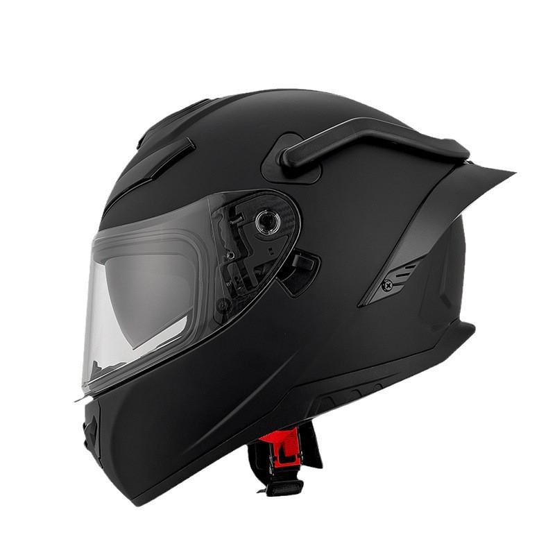 Full Face Motorcycle Helmet Men Women ABS Safety Universal Fit All Seasons Commuting Riding