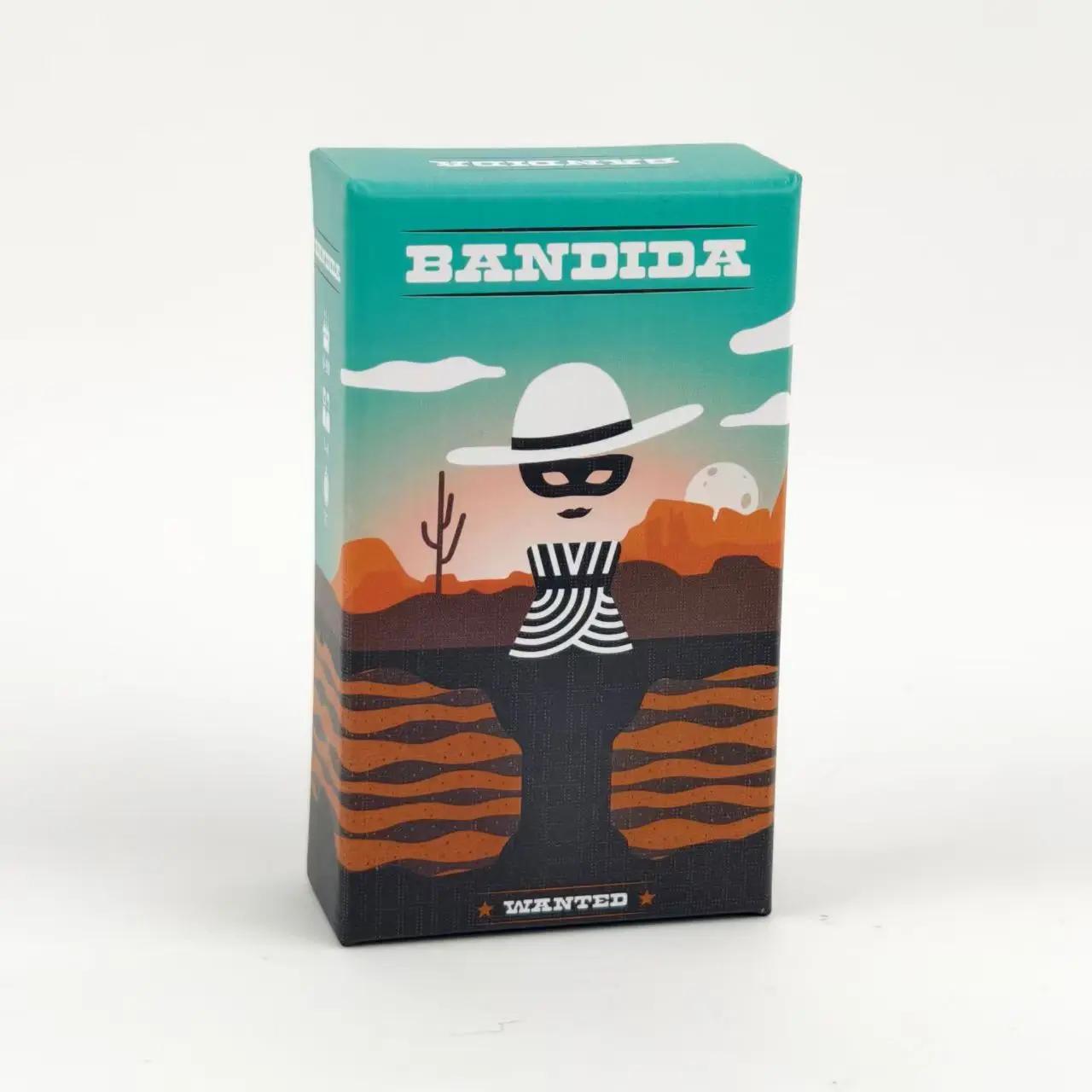 

Популярная стратегическая карточная игра для семьи Bandido Bandida 1-4 игрока Веселье для вечеринки Китайский Английский Объяснения Рождественская Двуязычная Игровая Ночь