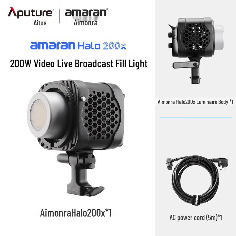 

Aputure Amaran Halo 200x Bi-Color COB Video Light