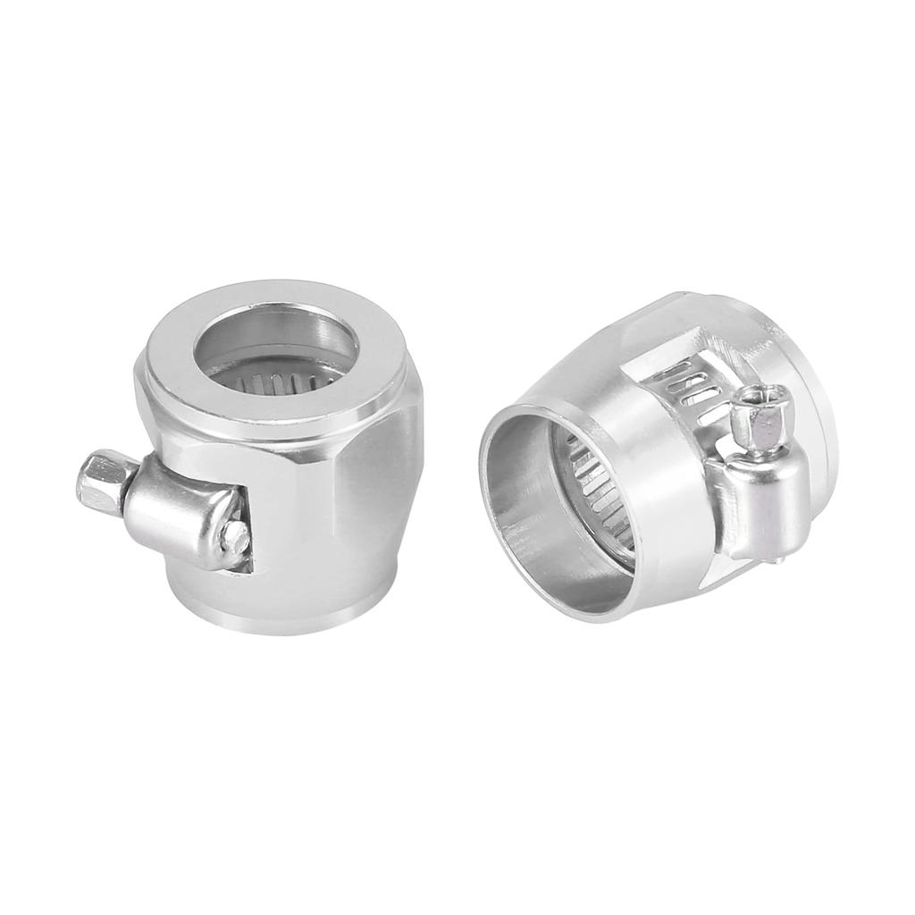 X AUTOHAUX Samochodowy zacisk wykończeniowy do węży Elastyczny gumowy zacisk do rur z adapterem z taśmą śrubową