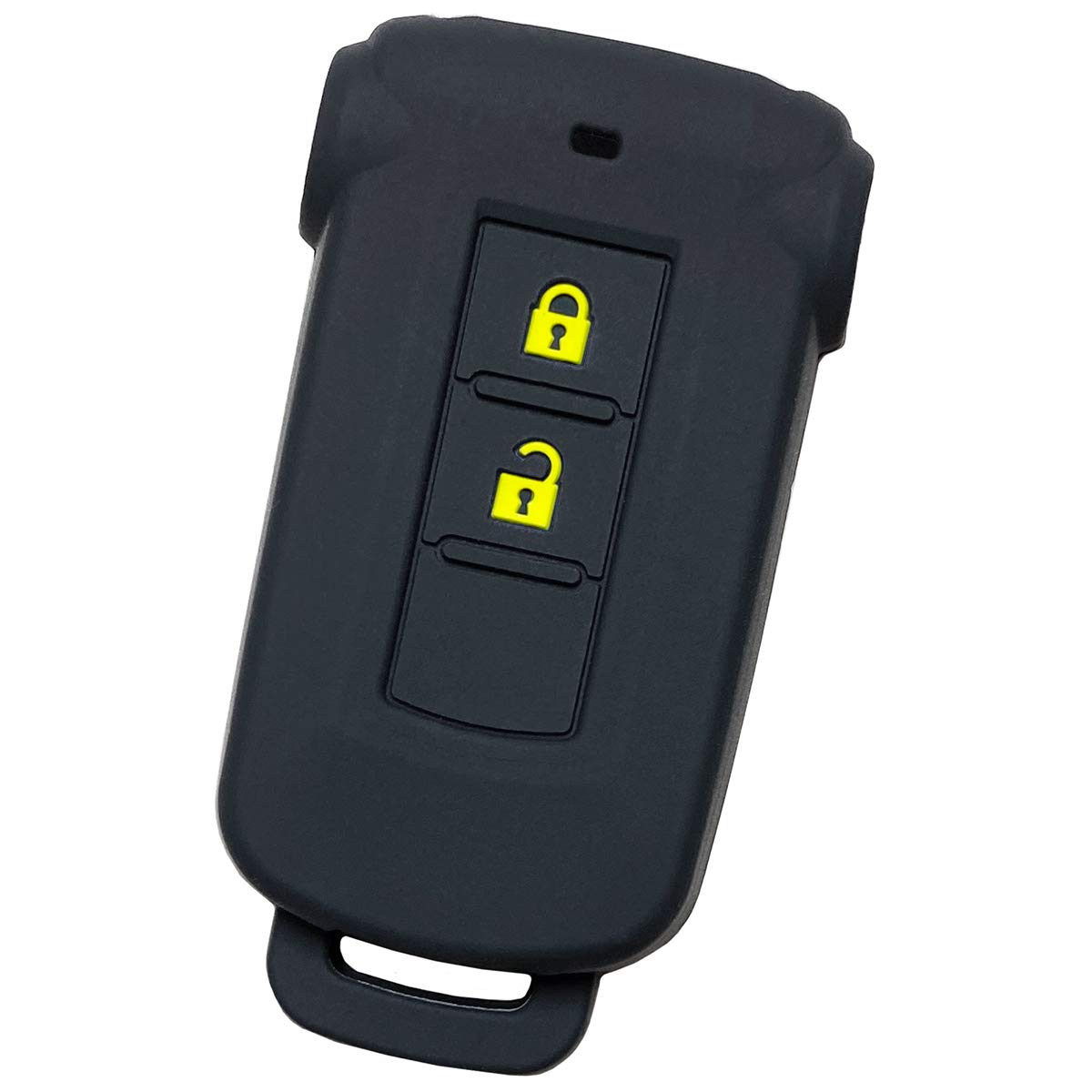 

IKT Smart Key Silicone Cover Black Yellow / Delica D5 / Outlander PHEV/ek Space