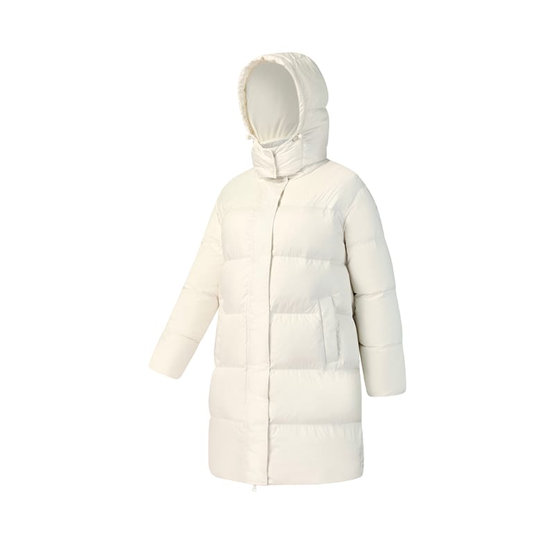 FILA Tennis Down Jacket Women's Heron White A11W543907FWT