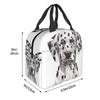 Dalmatian Insulated Lunch Bag for Kids School Cooler Thermal Food Box Tote Portable Lunch Boxes Container