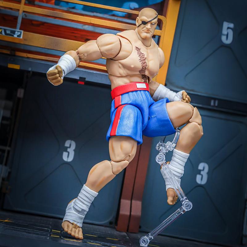 Toys Street Fighter Deluxe Sagat Action Figure JD35171