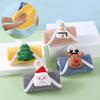 1pc Christmas Style Hand Towel Bathroom Dishcloths Cartoon Snowman Santa Claus Xmas Tree Velvet Towel Hanging Quick-drying Towel