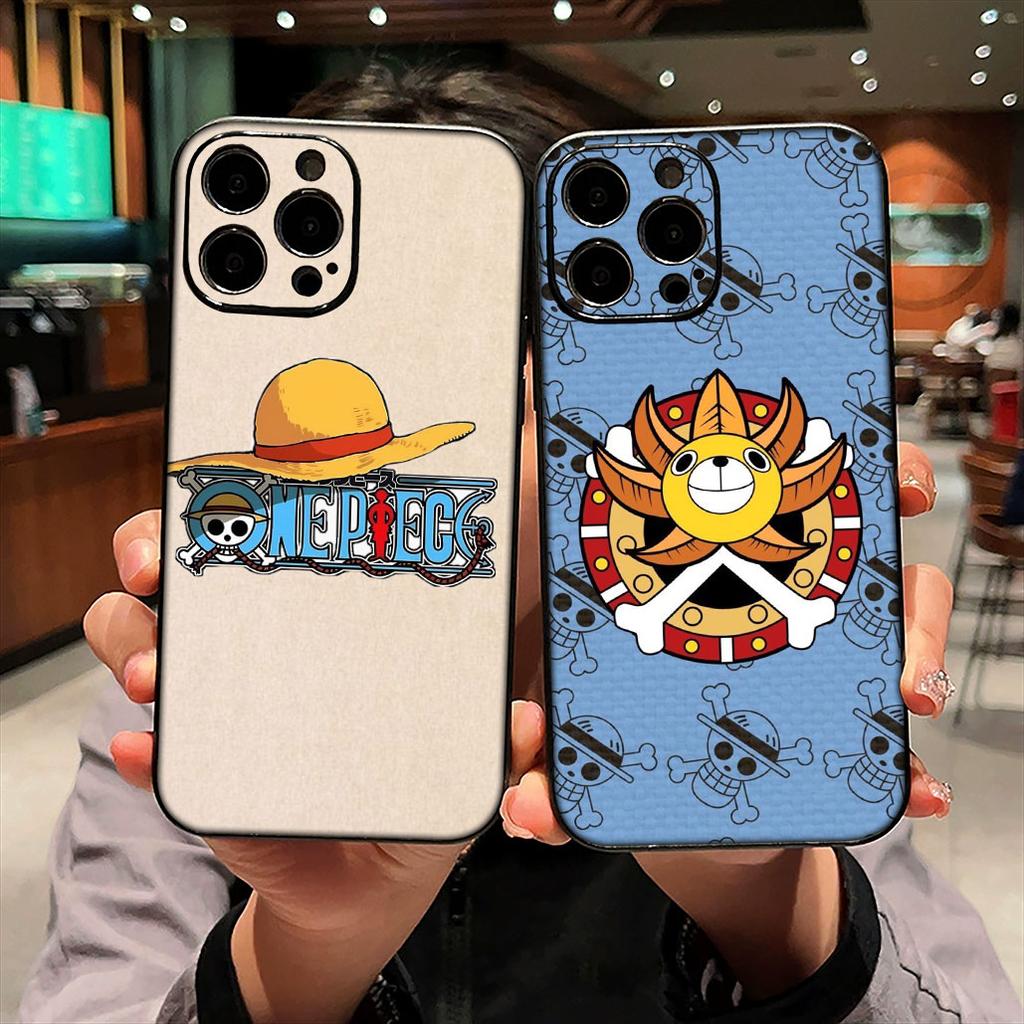 for Apple iPhone 16 15 14 Plus 13 12 Mini 17 Pro Max + 16E Air 16+ ProMax Phone Cover Case Luffy ONE PIECE Thousand Sunny