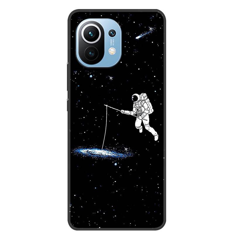 For Xiaomi 11 Lite 5G NE Case Protective Silicone TPU Phone Cases for Xiaomi Mi 11 Lite 5G Shockproof Covers 11Lite Soft Fundas