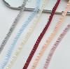 5 Meter Ruffle Lace 1CM Wide Elastic Lace Fabric Ribbon Lace Trim Ribbon Diy Craft Fabric African Fabrics Stretch