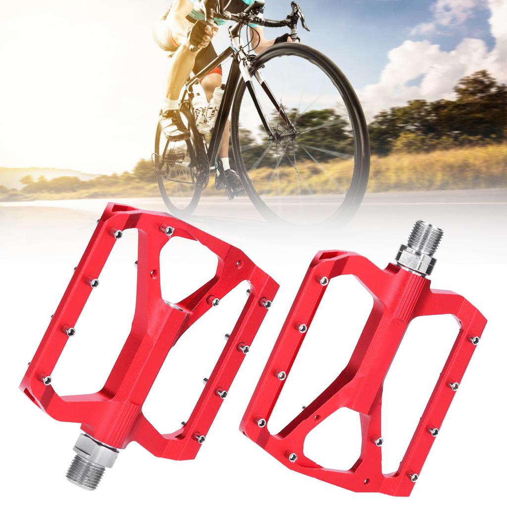 JT03 Mountain Bike Aluminum Alloy Pedal Non-Slip   Foot Rest Cycling Accessory(Black )