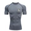 Horse Pattern  Men's Sports T-shirt Training Fitness Tops Quick Dry Short Sleeve T-Shirt Tees Workout T-Shirt Rashguard