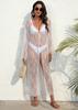 Factory Long Sleeve Dress Fashion Sexy Pajamas Robe Sleepwear Underwear Summer Long Woman Sexy Beach Dress Bikini Cover Ups