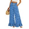 Women's High Waist Wide Leg Pants with Pockets Casual Loose Fit
