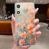 For ITEL A27 LTE / P17 A551L Case Clear Fashion Butterfly Flower Soft TPU Silicone Back Cover For ITEL A27 P17 Pro 4G Phone Case