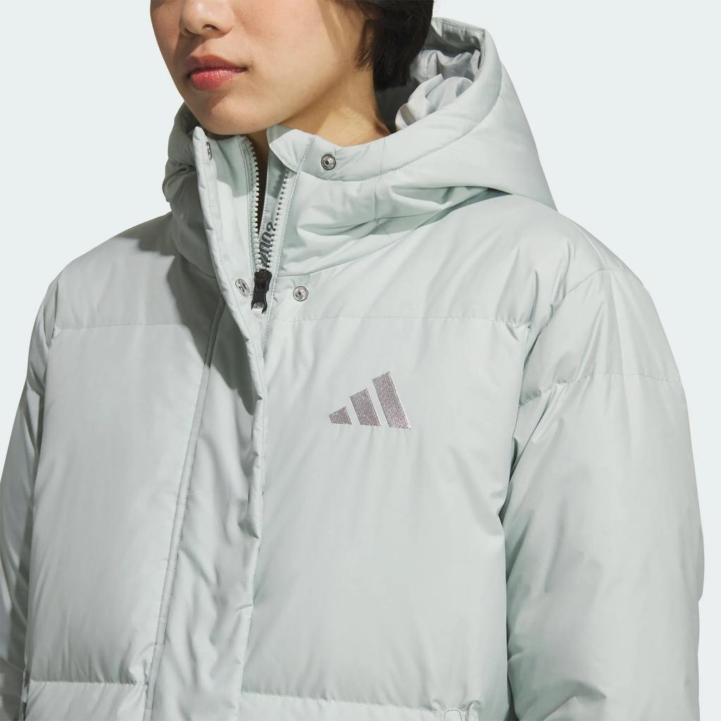 adidas Puffy Long Down Jacket Women Jacket KC5949