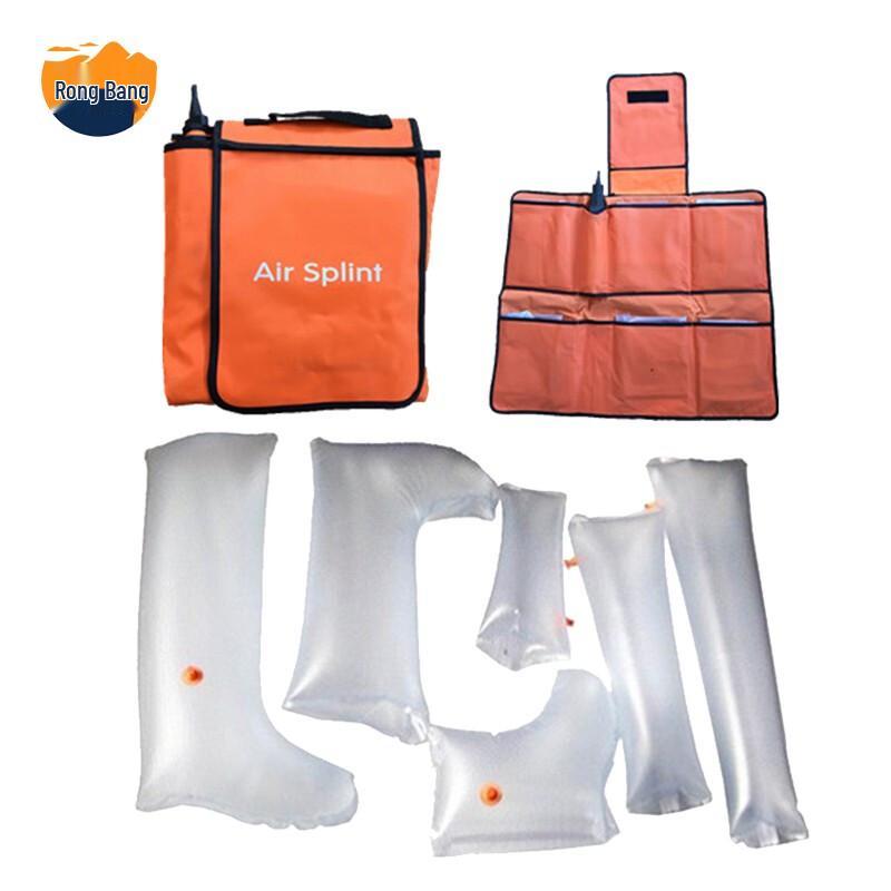 Rongbang 6-Piece Inflatable Fracture Splint Kit