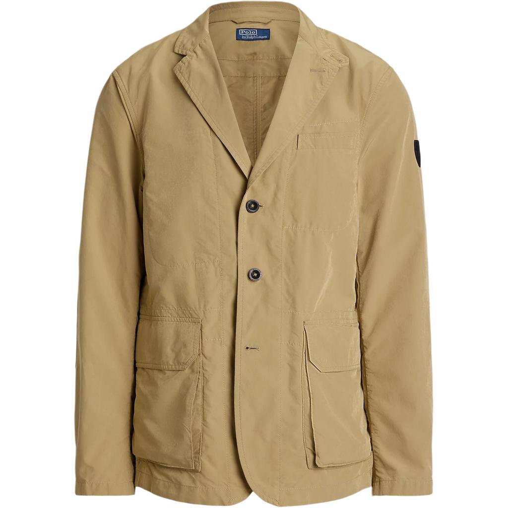 Polo Ralph Lauren Wasserdichte Twill Uni Jacke Herrenjacken Khaki 710942015-003