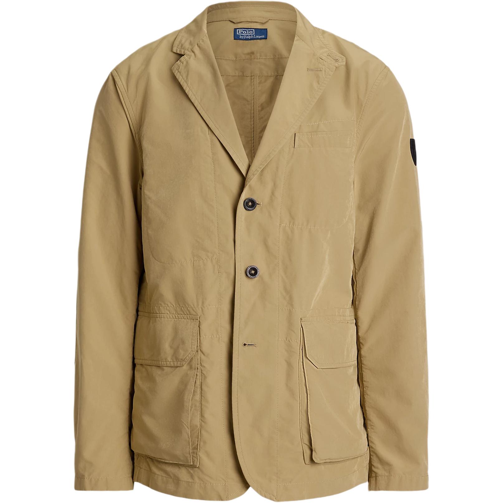 

Polo Ralph Lauren Waterproof Twill Solid Jacket Men jackets Khaki 710942015-003 M