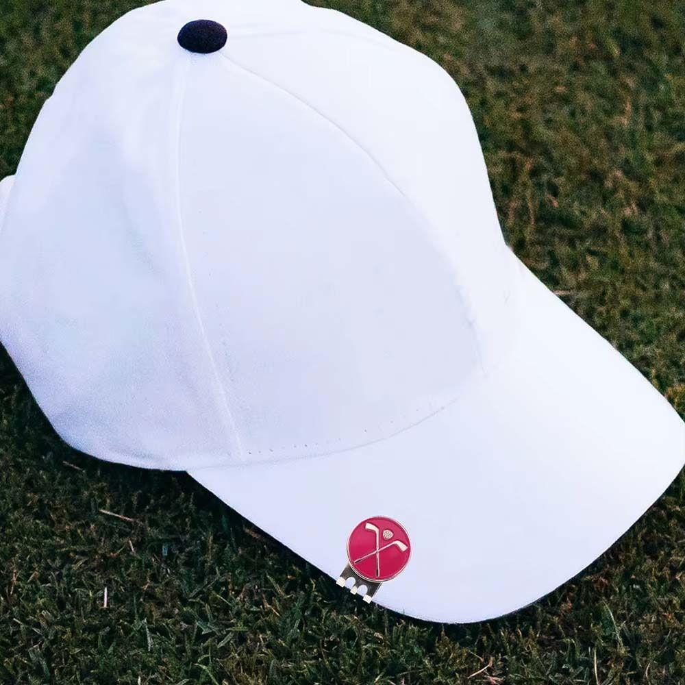 Position Marker Golf Hat Clip Magnetic Golf Cap Clips Practical Golf Ball Marker  Golf Accessories