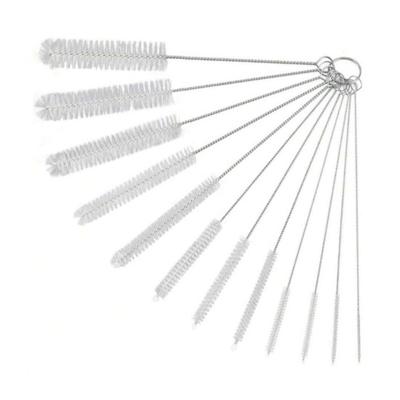 Reinigungsbürste mit erreichbarer Länge Tiefenreinigung Hohe Gläser Flaschen Strohhalme Reinigungsbürste Mehrere Größen Flexibler Metallstiel Trinkbehälterreiniger