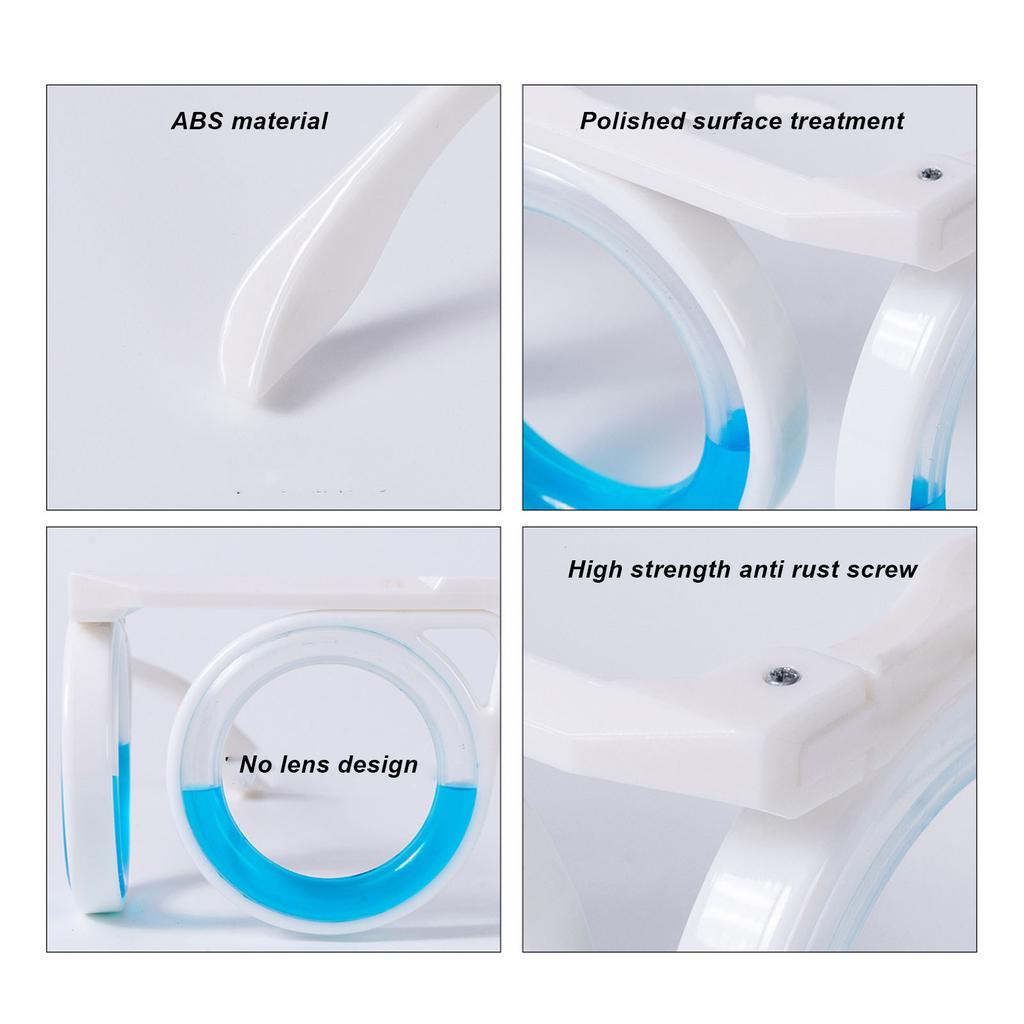 Motion Sickness Glasses Lightweight Foldable Portable Nausea Relief Glasses for Adults Kids Carsickness Seasickness