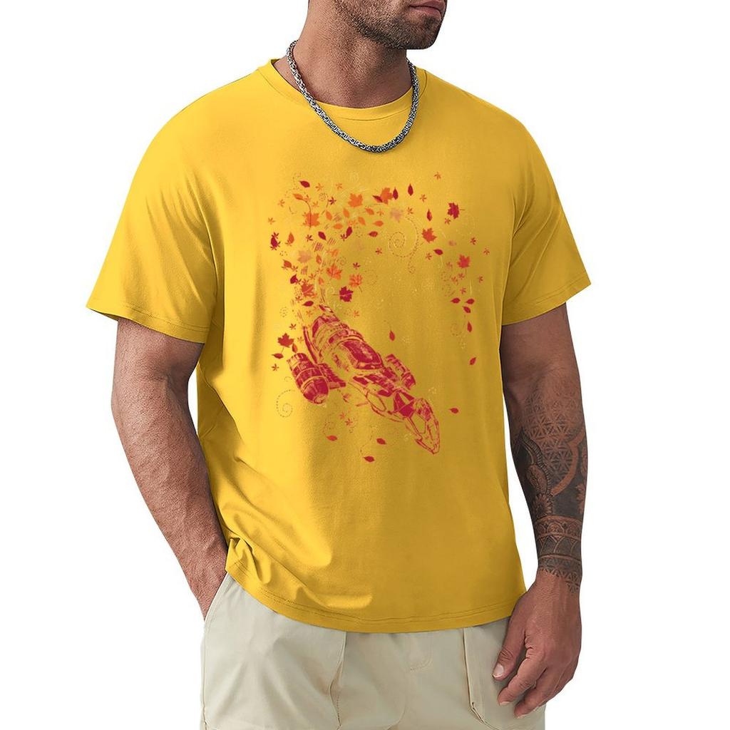 Leaf On The Wind T-Shirt Graphic T Shirt Vintage Kawaii Clothes Vintage Anime Shirt Oversized T Shirt Clothes For Men