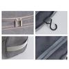 Handheld Travel Toiletries Bag Large Capacity Hanging Folding Cosmetic Bag Zipper Wash Pouch Man Women Beauty Case Organizer