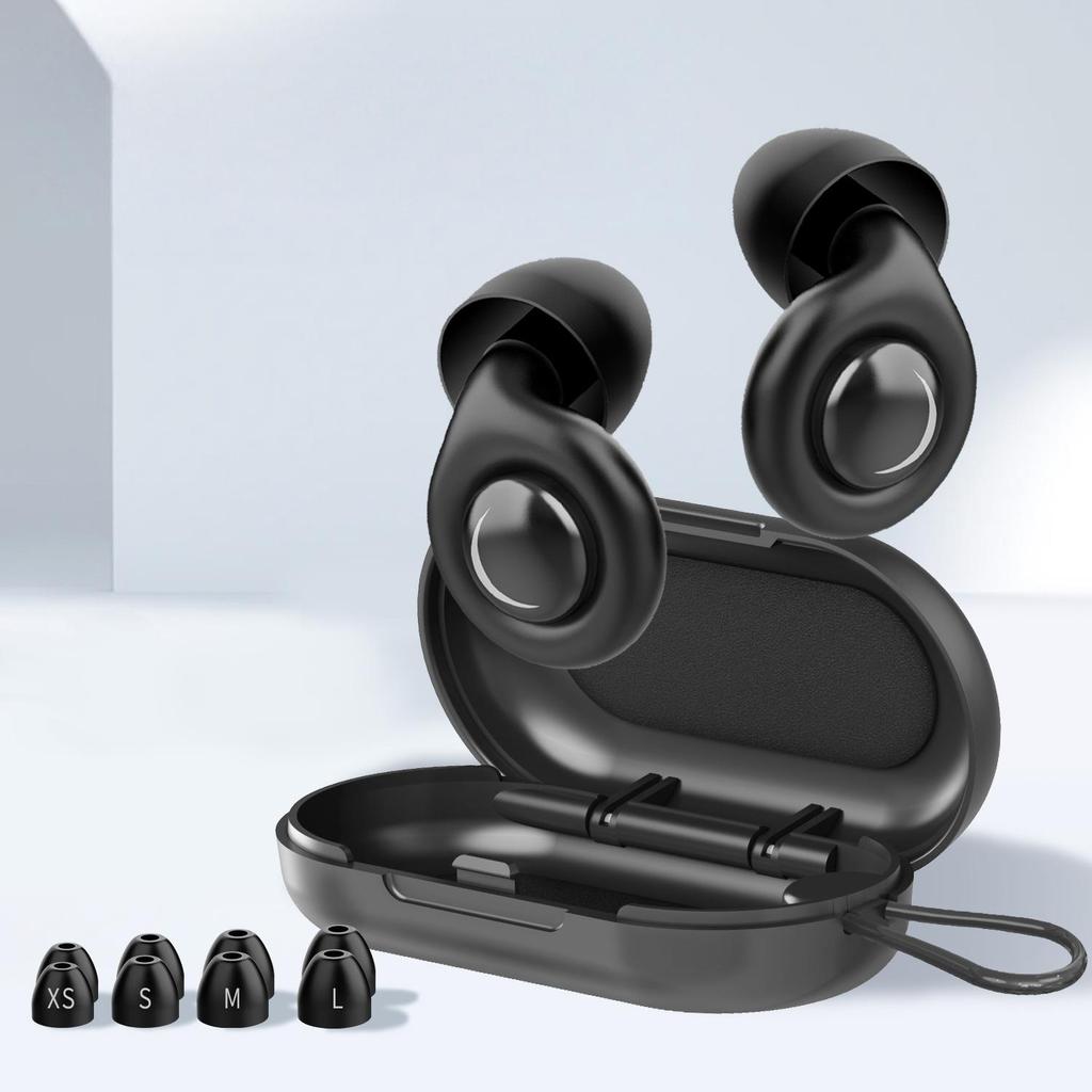 Silicone Ear Plugs Noise Cancelling for Sleeping Reusable Hearing Protection for Concerts Travel