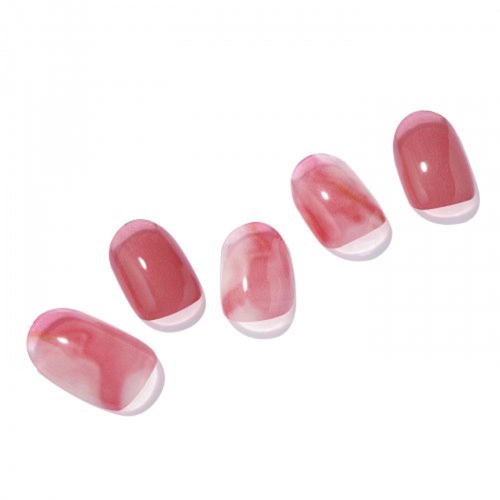 Uuuuu Ruby Pink Gel Nail Ruby pink gel nails