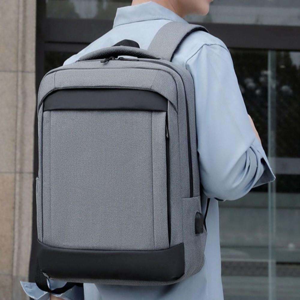 Large Capacity Student School Bag Waterproof Travel Knapsack Durable Laptop Bag  Male Women