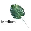 1 Pcs High Simulation Artificial Monstera Tropical Plant Leaves For Office Store Decoration Home Party Decoration Plant Home