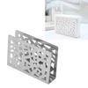 Rustproof Napkin Storage Shelf Stainless Steel Tissue Dispenser Simple Napkin Holder  Household