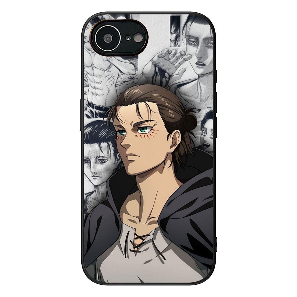 

Attack Eren Jaeger on Levi titan Phone Case for Samsung Galaxy Note 20 9 10 S8 S10 Lite S9 Plus A54 A53 A21S S10E A17 Cover Galaxy S10