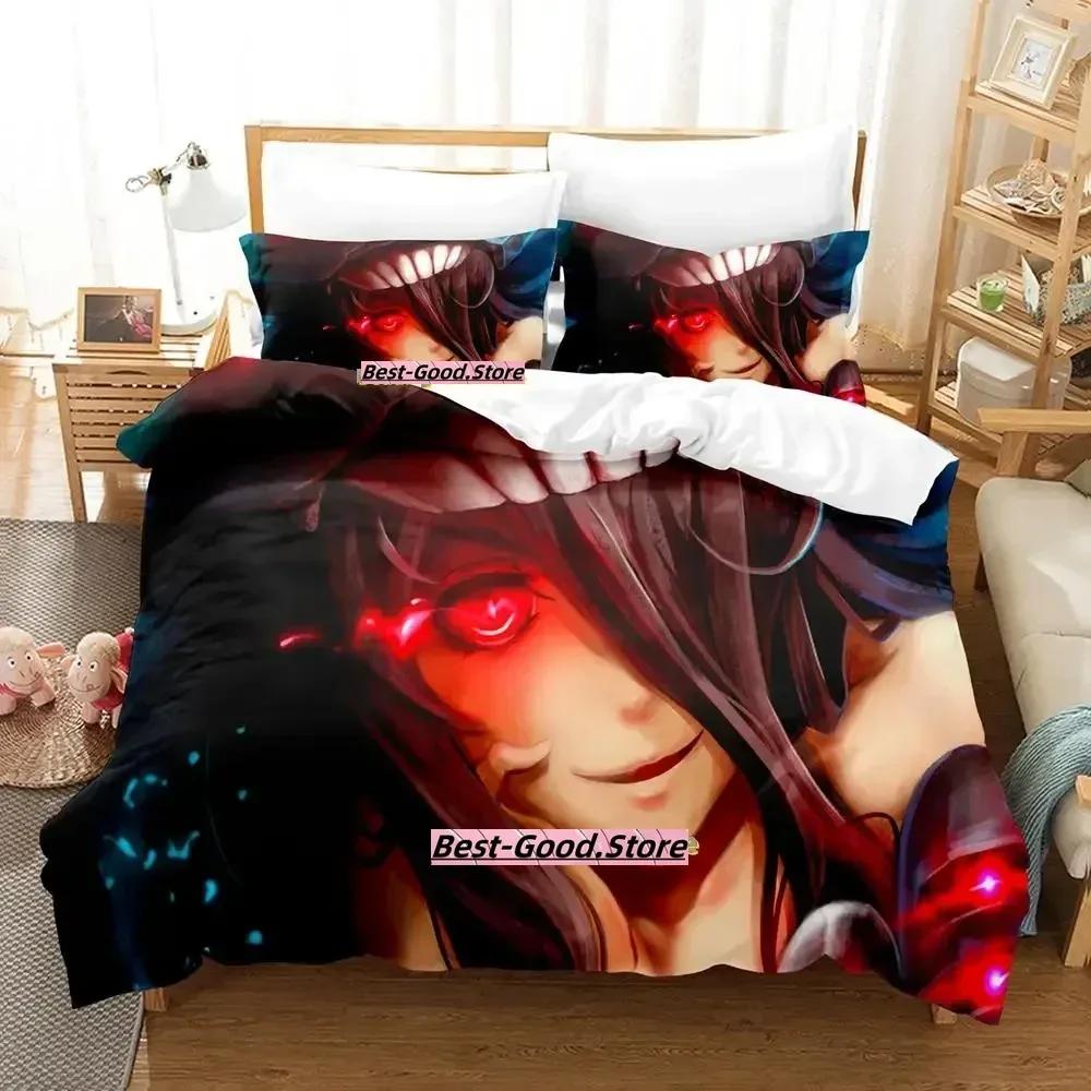 New Kantai Collection Bedding Set Duvet Cover Sheet Printed Bed Set Pillowcase Bed Full Queen King Size Comforter Bedroom