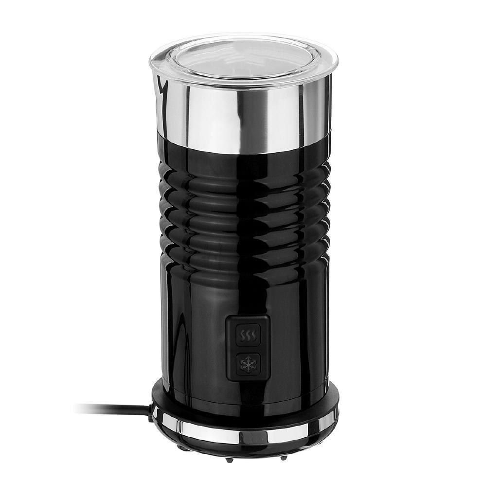 

Электрическая машина для приготовления горячей/холодной молочной пены для капучино, кофе, пенообразователь, вспениватель, подогреватель, поддержание температуры латте чёрный